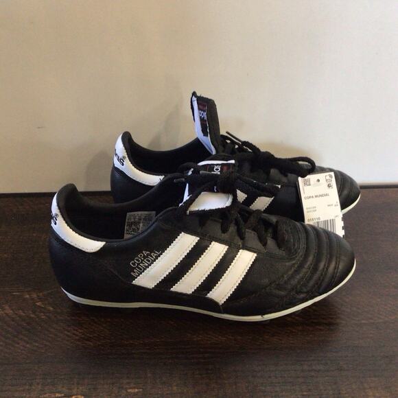 Adidas Copa Mundial Outdoor Soccer Cleats Black White Mens Size 5.5 Futbol - Picture 4 of 6
